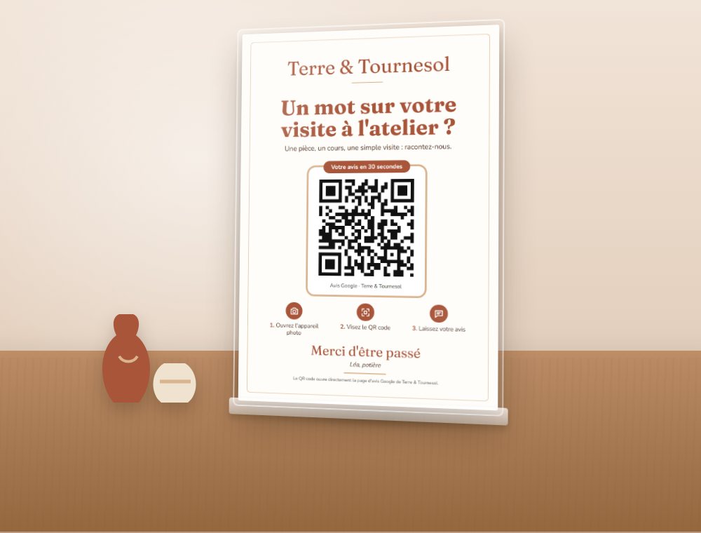 Affiche d'exemple : Potier